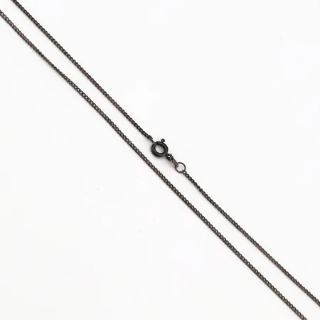 Panssarikaulaketju, pituus 38cm, 925,  Paino: 2 g