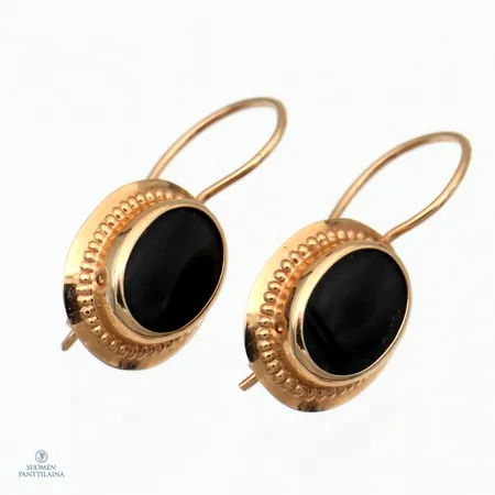 Kivikorvakorut, korkeus 20mm, 585br  Paino: 0,9 g