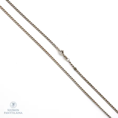 Panssarikaulaketju, pituus 60cm, leveys 2,2mm, 925,  Paino: 7,4 g