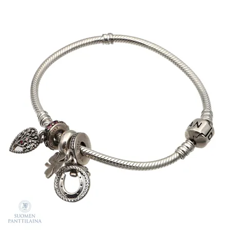 Rannekoru Pandora, pituus 190mm, 925br, Paino: 22,1 g