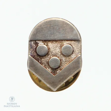 Pinssi, korkeus 15mm, 925,  Paino: 1,5 g