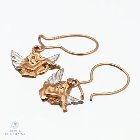 Korvakorut, korkeus 23mm, 585, Paino: 1,2 g