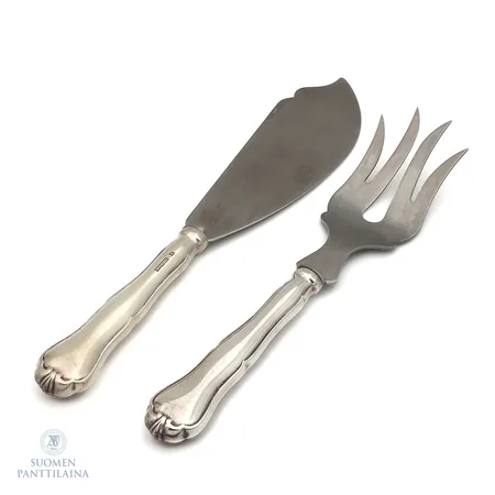 Kakkuottimet, Chippendale, pituudet 170-195mm, 830br, Paino: 86,7 g