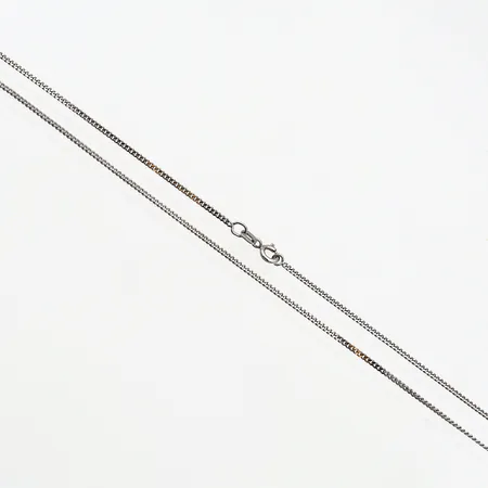 Panssarikaulaketju, pituus 42cm, 925, Paino: 2,8 g