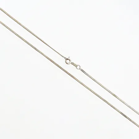 Panssarikaulaketju, pituus 50cm, 925, Paino: 4,5 g