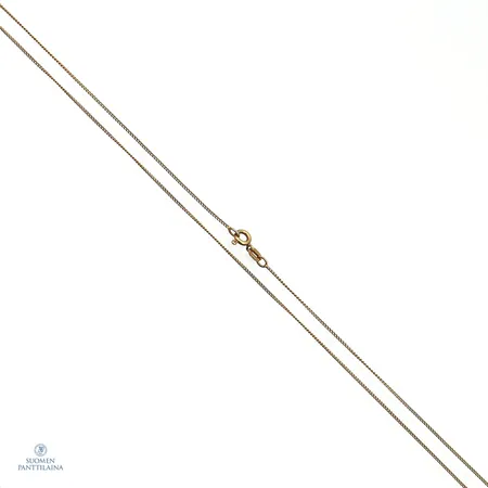 Panssarikaulaketju, pituus 46,5cm, käytön, 585,  Paino: 1,5 g