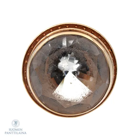 Kivisormus, koko 18½, 585br,  Paino: 10,8 g