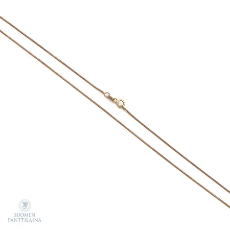 Käärme-kaulaketju, pituus 52.5cm, 585,  Paino: 2,7 g