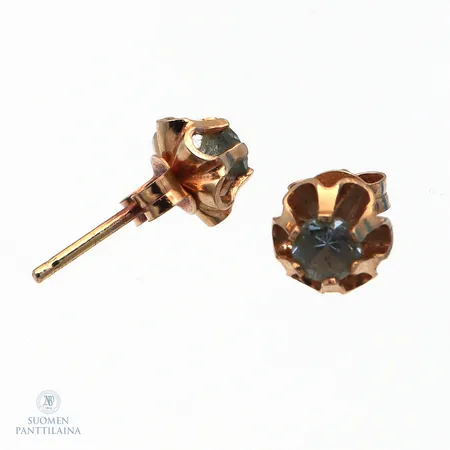 Kivikorvakorut, korkeus 6mm, 585br,  Paino: 0,9 g