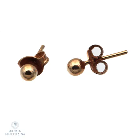 Korvakorut, korkeus 3mm, 585,  Paino: 0,5 g