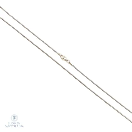 Käärme-kaulaketju, pituus 42cm, 925,  Paino: 3,4 g