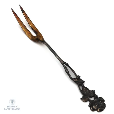 Leikkelehaarukka, Ruusu, pituus 131mm, 813h,  Paino: 10,1 g