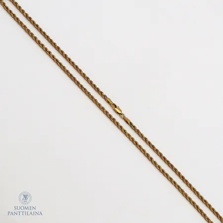 Cordell-kaulaketju, pituus 45cm, leveys 2,5mm, 585,  Paino: 4,2 g