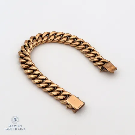 Panssariranneketju, pituus 230mm, leveys 14mm, 585, Paino: 41,7 g
