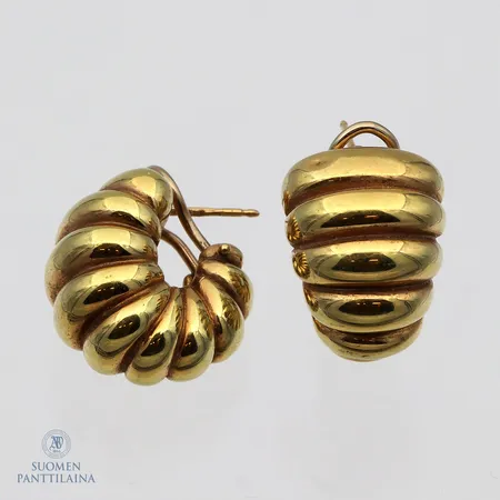 Korvakorut, korkeus 23mm, leveys 9-17mm, 750,  Paino: 10,5 g