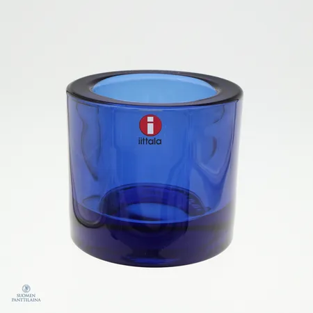 Tuikkulyhty, Iittala, Kivi, korkeus 60mm, sininen