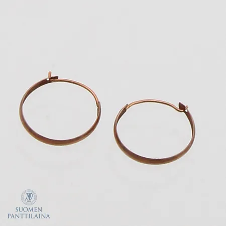 Rengas-korvakorut, Ø 10mm, 585,  Paino: 0,1 g