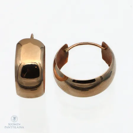 Korvarenkaat, leveys 7mm, Ø 17mm,  Paino: 1,4 g