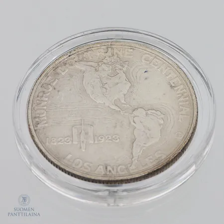 Hopeadollari, Yhdysvallat, Monroen oppi, 900,  Paino: 12,5 g