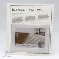 Juhalaraha, Jean Sibelius ja säveltaide, 1999, nimellisarvo 100mk, 925, Paino: 21,8 g