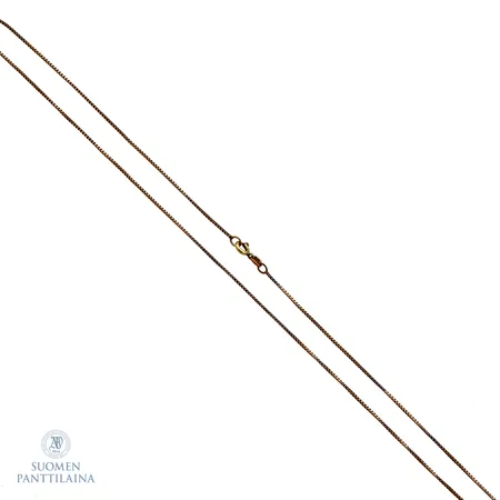Venetsia-kaulaketju, pituus 43,5cm, 585,  Paino: 2,3 g