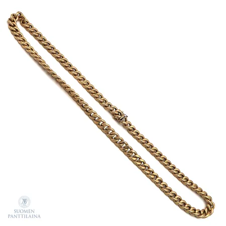 Panssarikaulaketju, pituus 52cm, leveys 8.2mm, 585,  Paino: 41,5 g