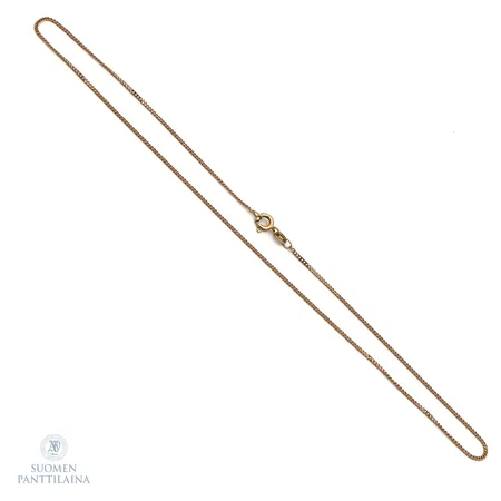 Panssrikaulaketju, pituus 36.5cm, 585,  Paino: 1,9 g