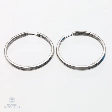 Korvarenkaat, Ø33mm, 925,  Paino: 8 g