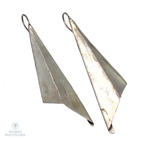Korvakorut, korkeus 86mm, 925,  Paino: 7,2 g