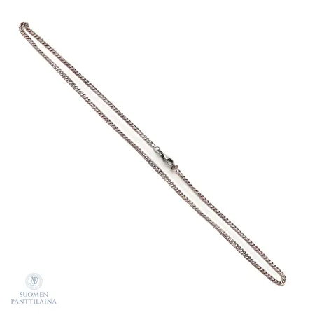 Panssarikaulaketju, pituus 44cm, 925,  Paino: 9,1 g