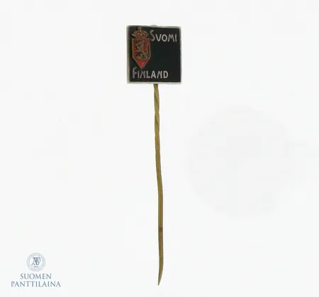 Surumerkki A. Galen-Kallela neulamerkki.