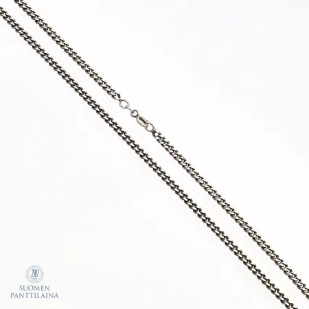 Panssarikaulaketju, pituus 50cm, leveys 3mm, 925, Paino: 15,7 g