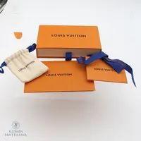 Kaulakoru, Louis Vuitton, LV & ME mod.M61063, korumetallia, laatikko ja kuitti