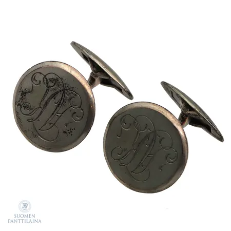 Kalvosinnapit, kaiverrettu, Ø19mm, 813br,  Paino: 12,2 g