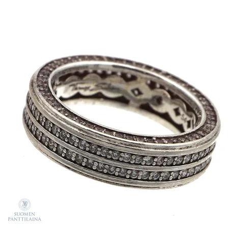 Kivisormus, Thomas Sabo, koko 17¼, 925br,  Paino: 6,1 g