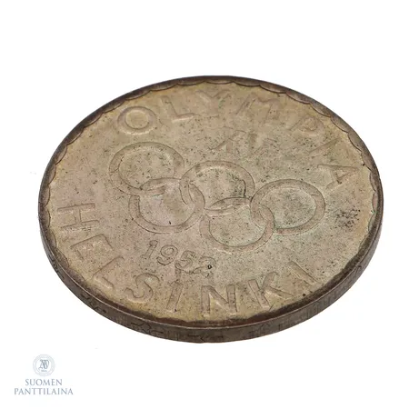 Olympiaraha, Suomi, 500 markkaa, Olympia XV Helsinki 1952, 500,   Paino: 12 g
