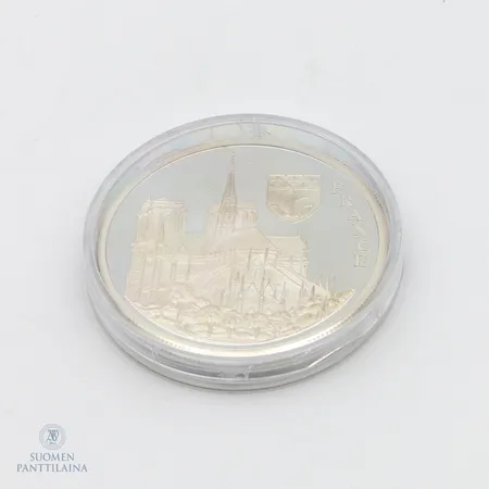 Hopeamitali, Europe, France 1996, 999, Paino: 20,1 g