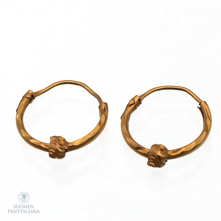 Korvarenkaat, Ø 15mm, 875, Paino: 1,2 g