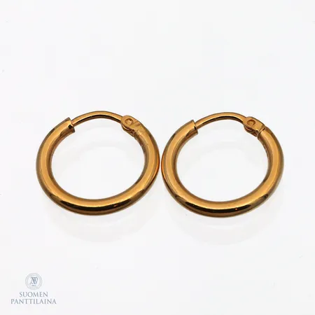 Korvarenkaat, Ø 15mm, 875, Paino: 1,2 g