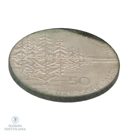Juhlaraha, Kalevala 1835-1985, nimellisarvo 50mk, 500, Paino: 20 g
