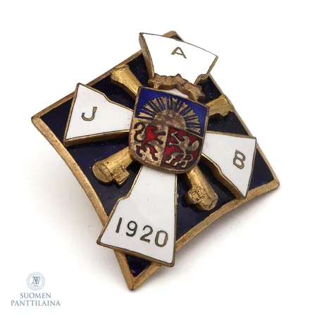 Latvian Rykmenttimerkki JAB (1920)