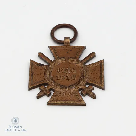Saksa: I ms. Kunniaristi miekoin (1914 - 1918). Ilman nauhaa.