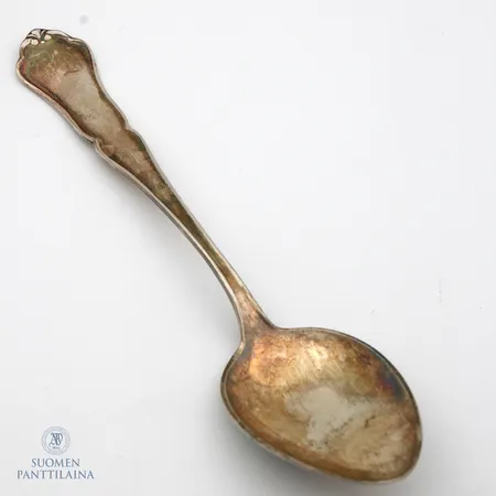 1 Ruokalusikka, pituus 185mm, kaiverrettu, 830,  Paino: 49,1 g