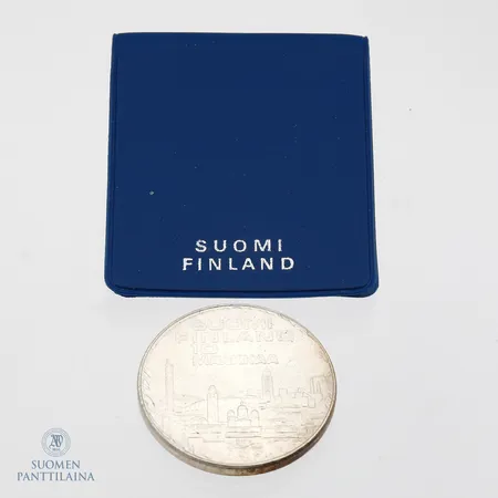 Juhlaraha, EMX Helsinki 1971, nimellisarvo 10mk, 500, Paino: 24,1 g