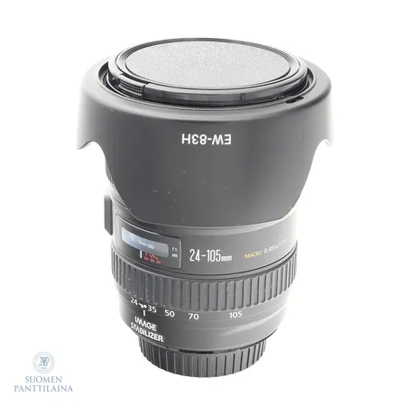 Objektiivi Canon Zoom lens EF 24-105mm 1:4 L IS USM, macro 0.45m/1.5ft ultrasonic