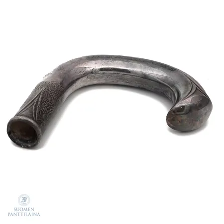 Kävelykepin osa, kaiverrettu, korkeus 115mm, 800br,  Paino: 143,6 g