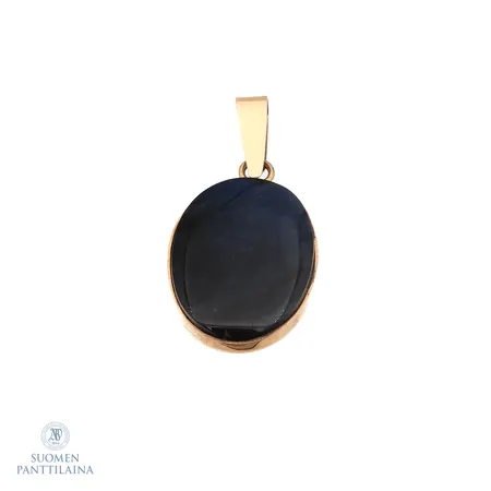 Spektroliittiriipus, korkeus 30mm, 585br,  Paino: 2,7 g