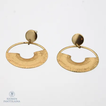 Korvakorut, Kaaria, Kalevala, korkeus 45mm, Ø 38mm, pronssia, 