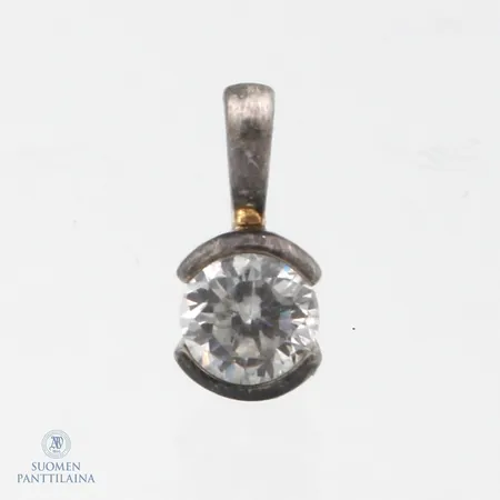Kiviriipus, korkeus 14mm, leveys 7mm, 925br,  Paino: 1 g