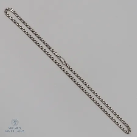 Panssarikaulaketju, leveys 3,6mm, pituus 42cm, 925,  Paino: 12 g